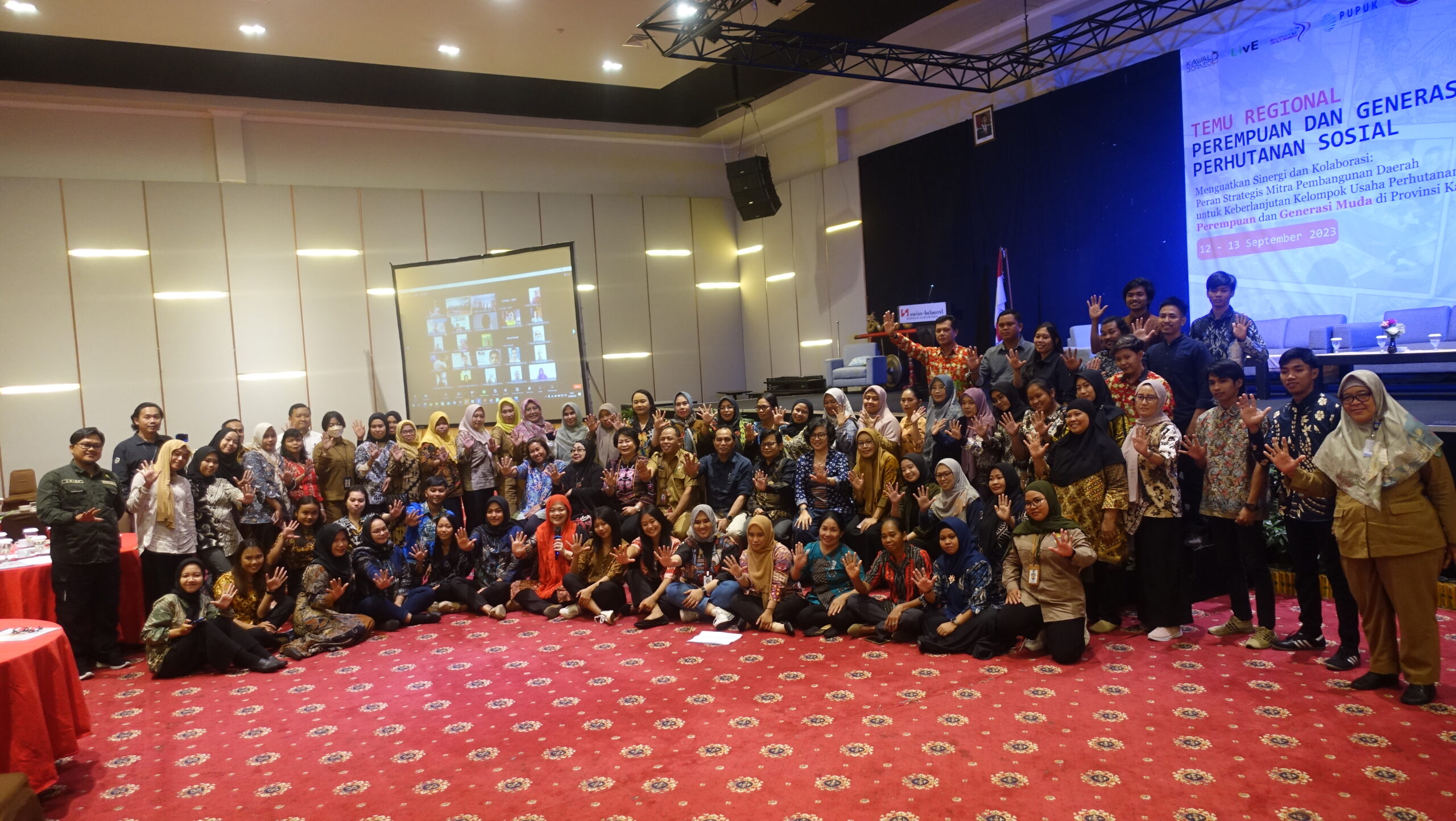 KBCF Gaungkan Peran Perempuan dalam Pengelolaan Hutan Lewat Temu Perempuan Tingkat Provinsi