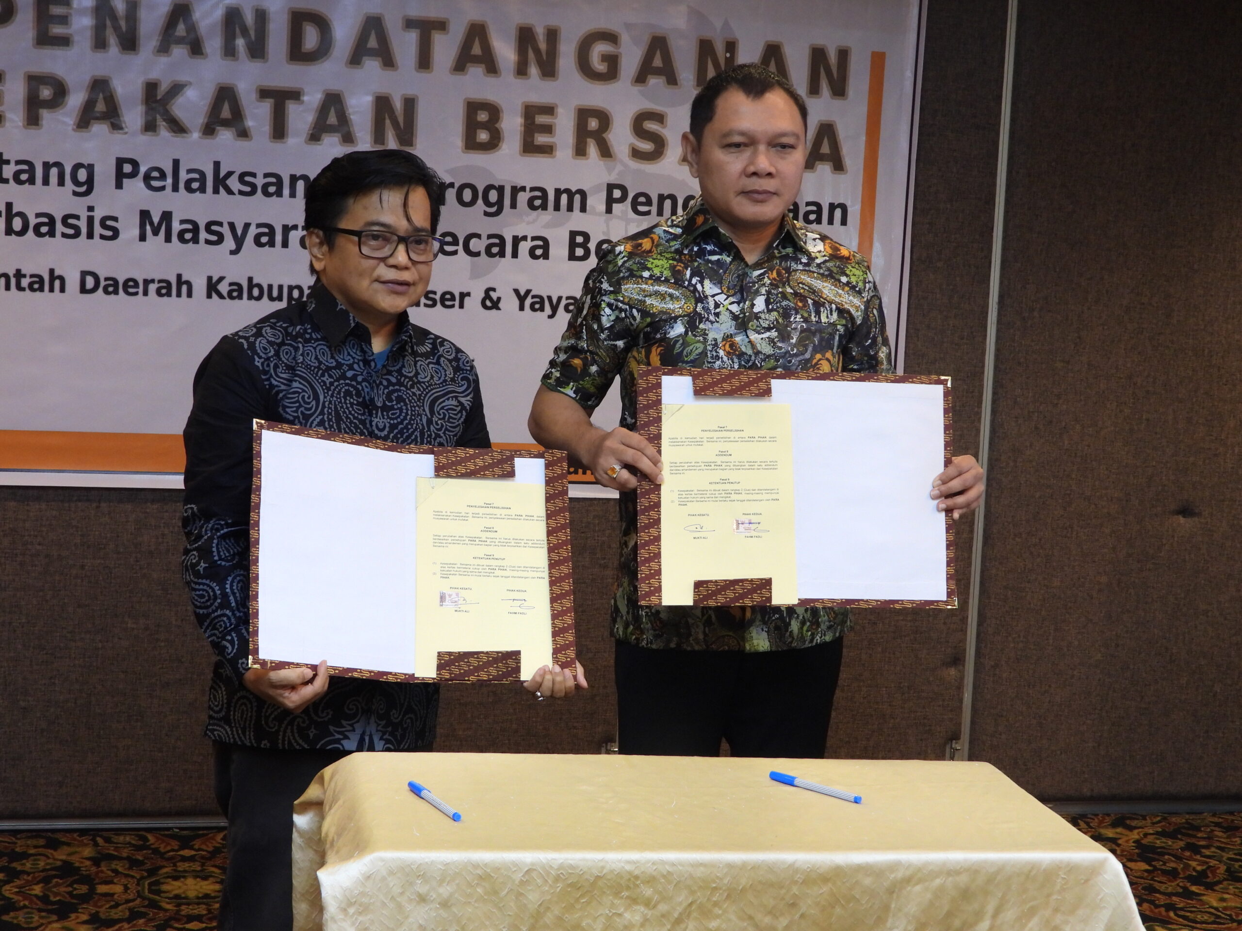 Jalin Kerjasama, KBCF dan Pemkab Paser Bangun Kesepakatan Pengelolaan SDA Berkelanjutan