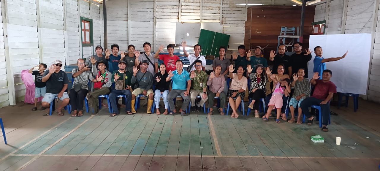Sosialisasi Andil Garapan sebagai Titik Balik Pengakuan Hak Kelola Masyarakat di RT 13 Meraang, Kampung Intu Lingau 